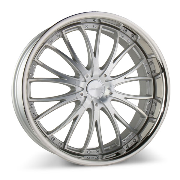 Ace Alloy Eminence D709 Eminence Matte Silver with Machined Face and SS Lip