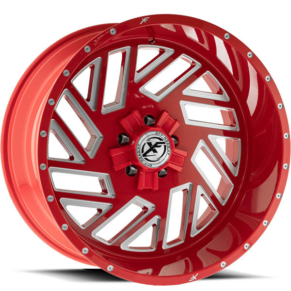 XF Off-Road XFX-304 Red with Milled Spokes